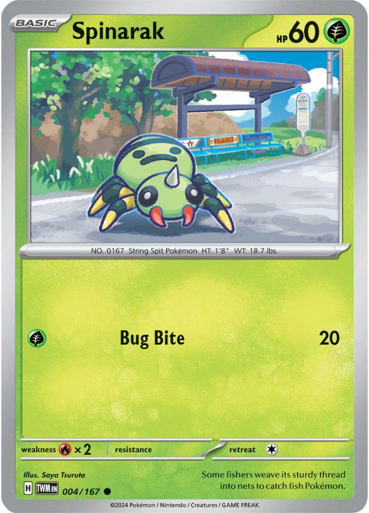 Spinarak - 004/167 - Common