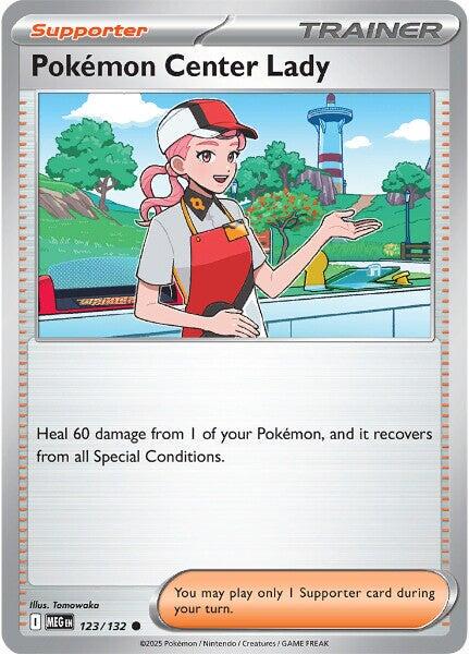 Pokémon Center Lady - 123/132 - Common