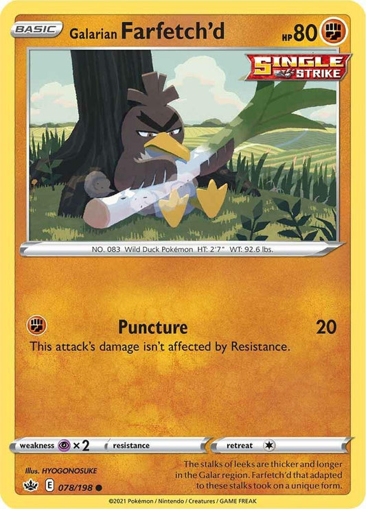 Galarian Farfetch´d - 078/198 - Common