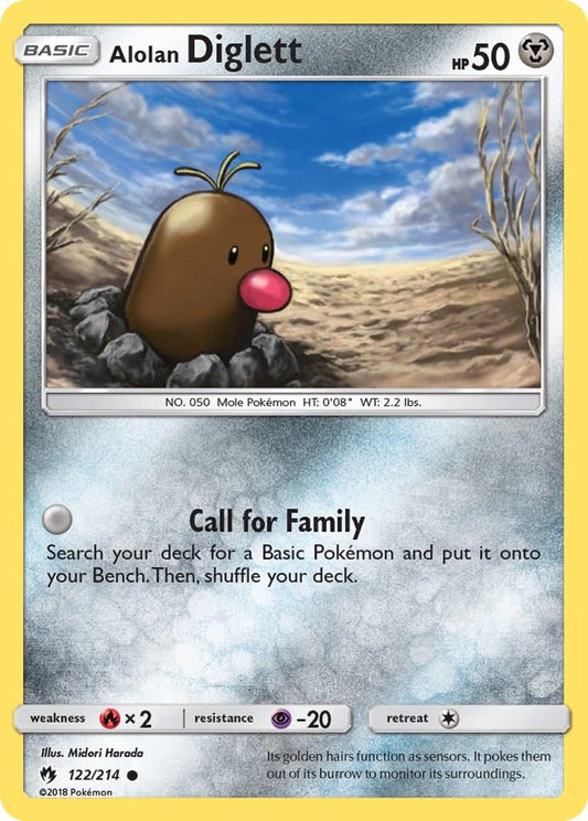 Alolan Diglett - 122/214 - Common