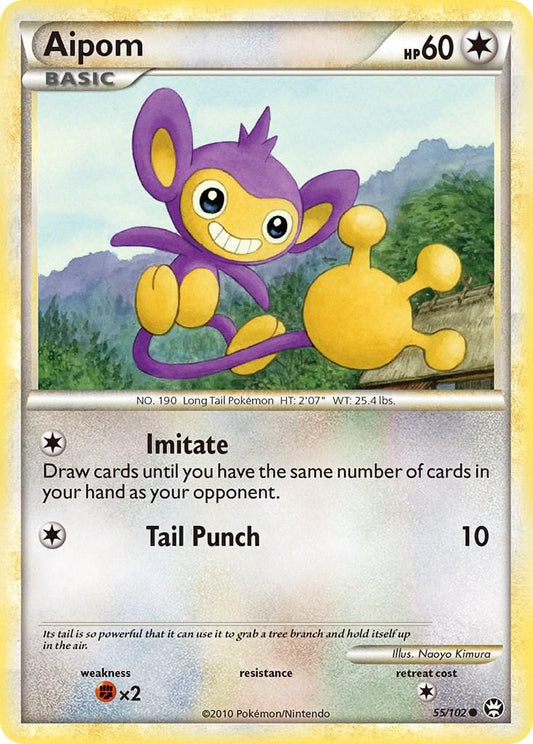 Aipom - 55/102 - Common