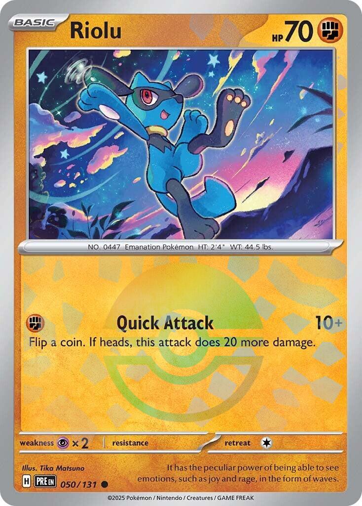 Riolu - 050/131 - Pokeball rare