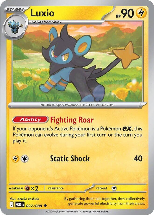 Luxio - 027/088 - Uncommon