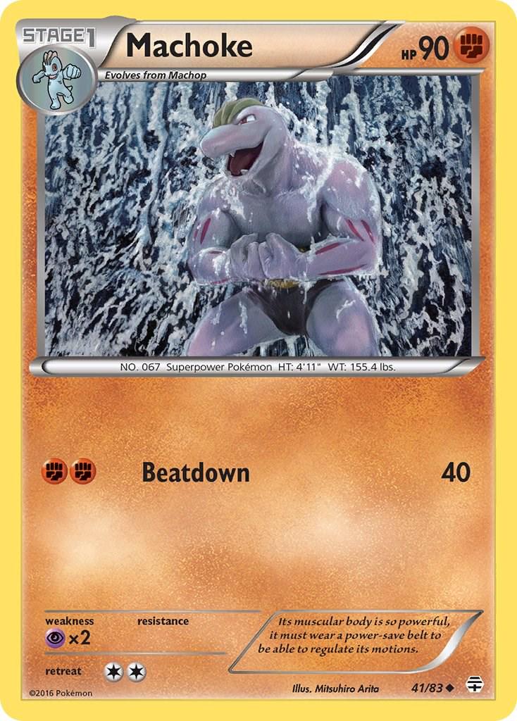 Machoke - 41/83 - Uncommon