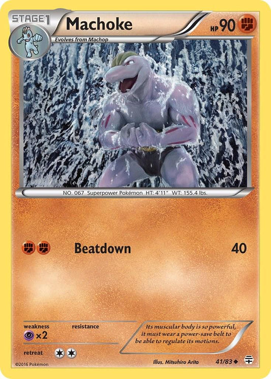 Machoke - 41/83 - Uncommon