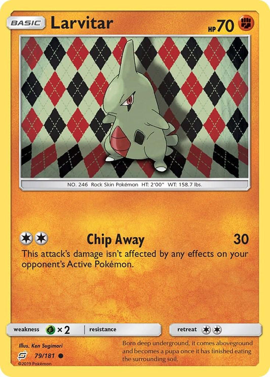 Larvitar - 79/181 - Common