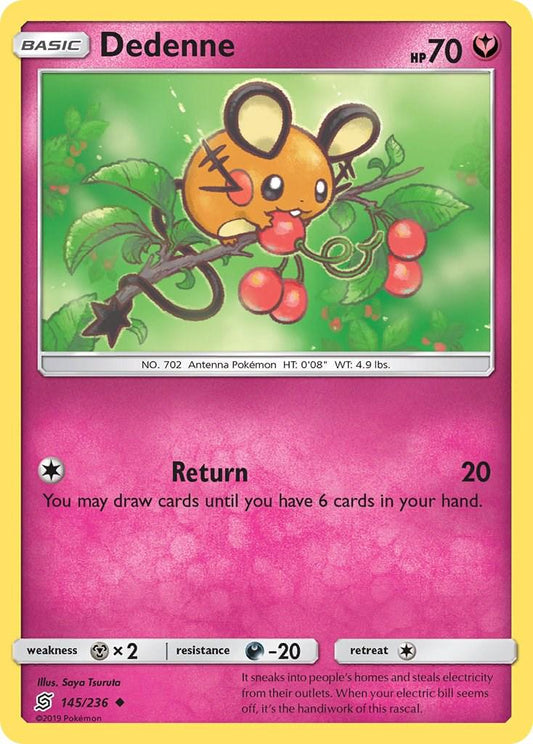 Dedenne - 145/236 - Uncommon