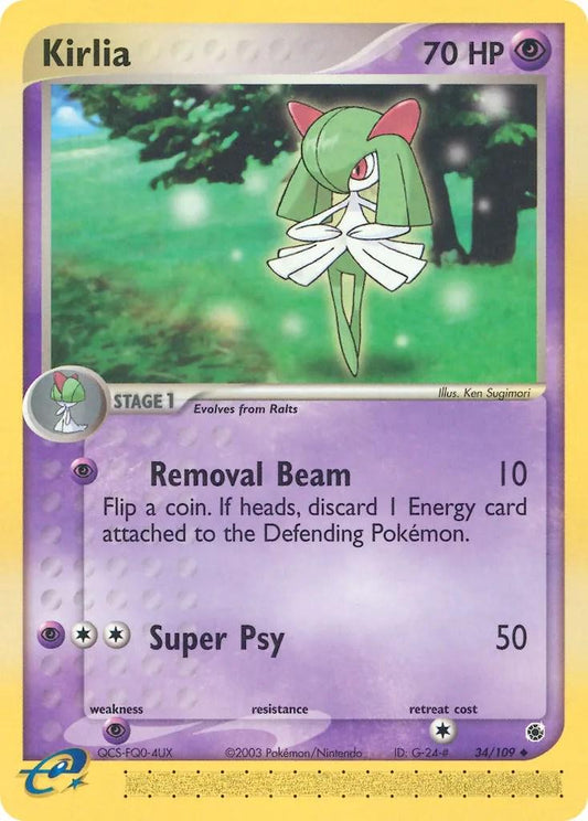 Kirlia - 34/109 - Uncommon