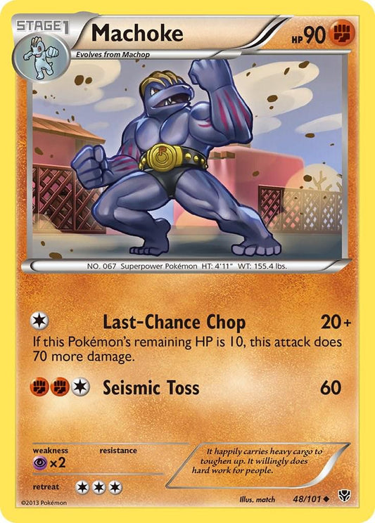 Machoke - 48/101 - Uncommon
