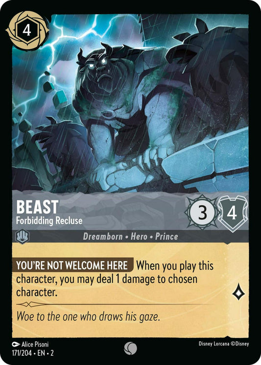 Beast - Forbidding Recluse - 171/204 - Common