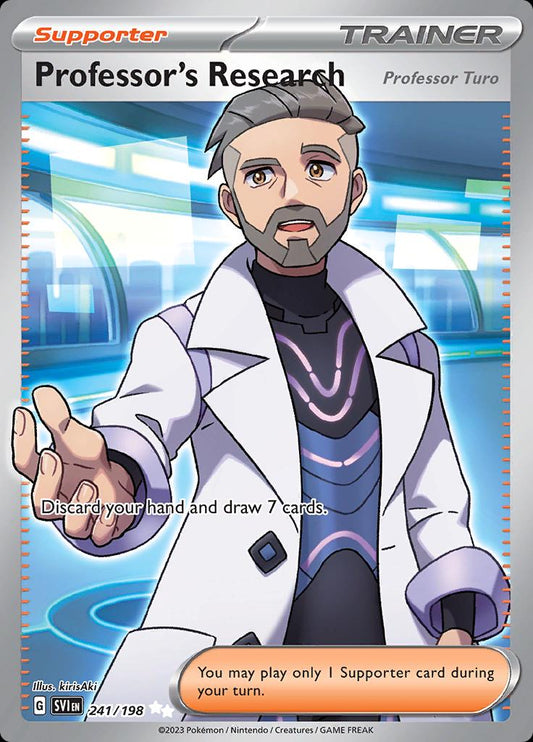 Professor´s Research - 241/198 - Full art ultra rare