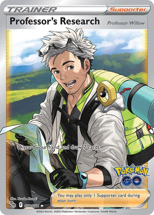 Professor´s Research Professor Willow - 078/078 - Full art Ultra Rare