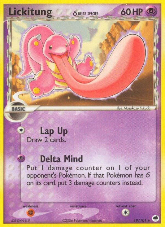 Lickitung - 19/101 - Rare