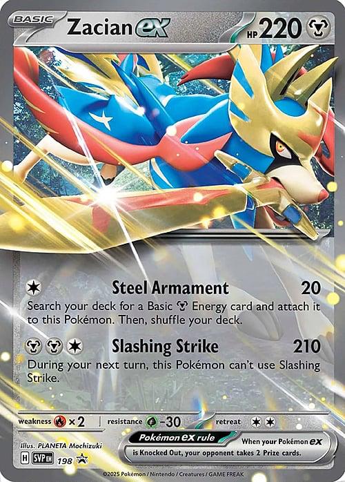 Zacian ex - SVP198 Promo