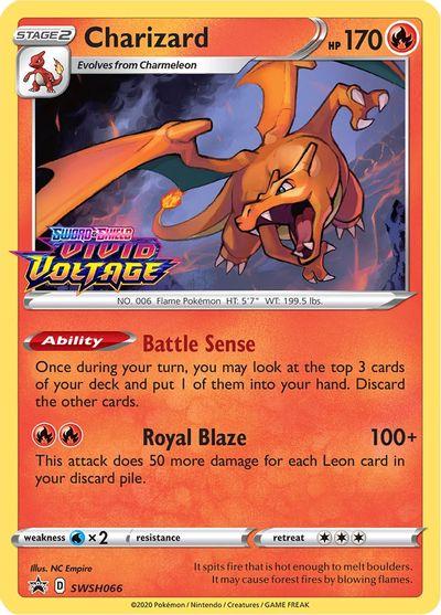 Charizard - SWSH066 - Prerelease Promo
