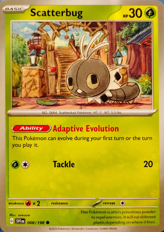 Scatterbug - 008/198 - Common - Sowsow