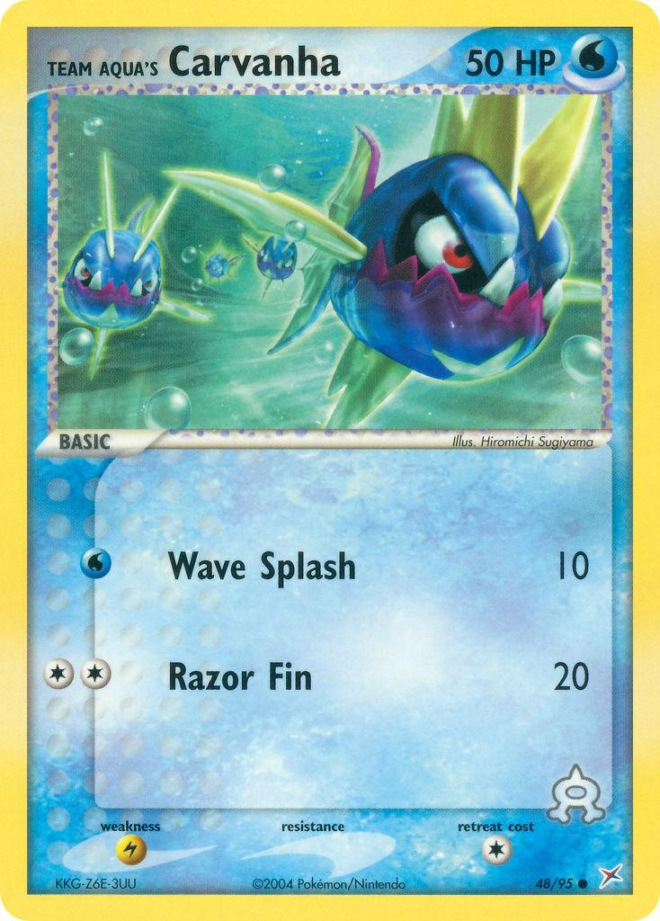 Team Aqua´s Carvanha - 48/95 - Common