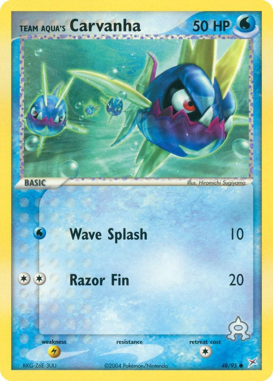 Team Aqua´s Carvanha - 48/95 - Common
