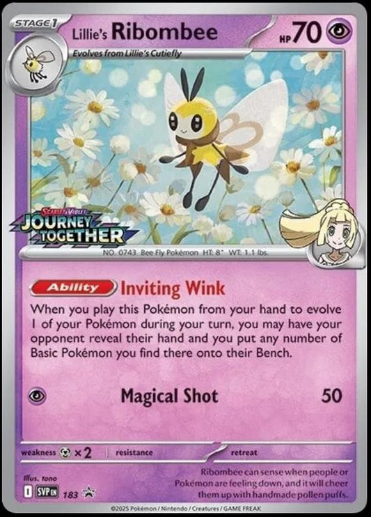 Lillie's Ribombee - svp183 Pokemon Promo
