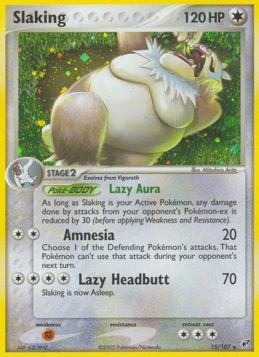 Slaking - 15/107 - Rare holo