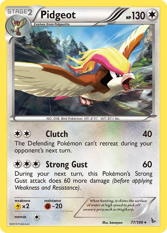 Pidgeot - 77/106 - Rare