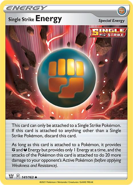 Single Strike Energy - 141/163 - uncommon