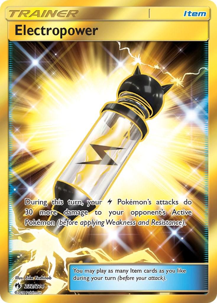 Electropower - 232/214 - Secret Rare Gold