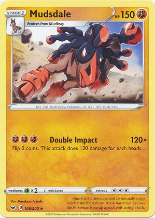 Mudsdale - 106/202 - Rare