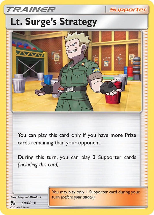Lt. Surge´s Strategy - 60/68 - uncommon