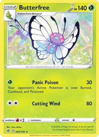 Butterfree - 003/192 - Rare