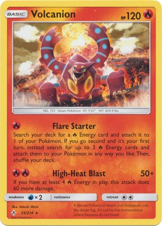 Volcanion - 25/214 - Rare
