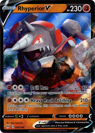 Rhyperior V - 095/189 - Ultra Rare