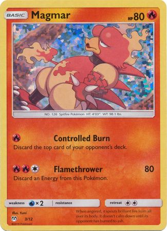 Magmar - 3/12 - McDonald's Holo Promo