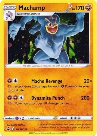 Machamp - SWSH053 - Holo Promo