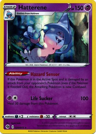 Hatterene - 020/073 - Holo Rare