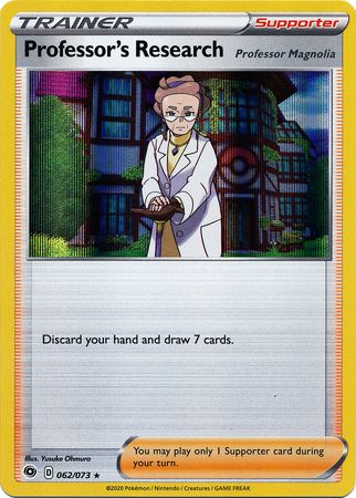 Professor's Research (Proffesor Magnolia) - 062/073 - Holo Rare