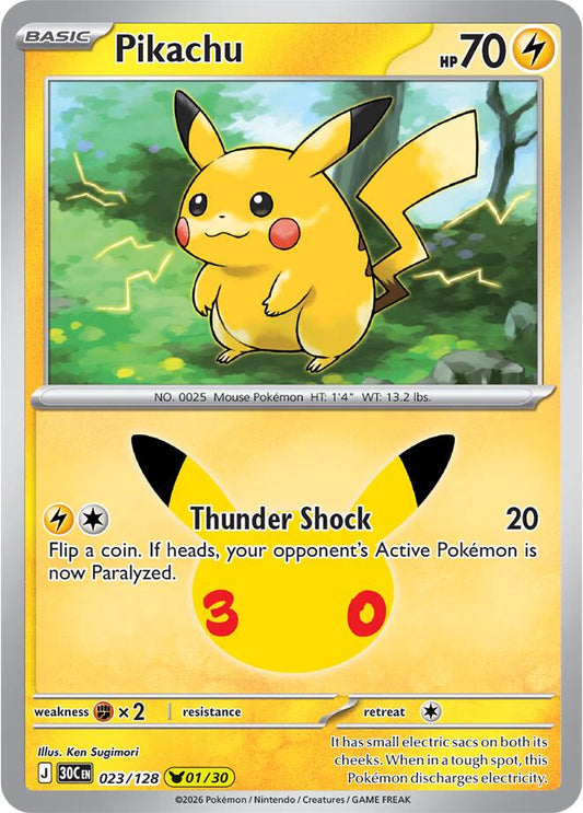 Pikachu - 023/128 - 01/30