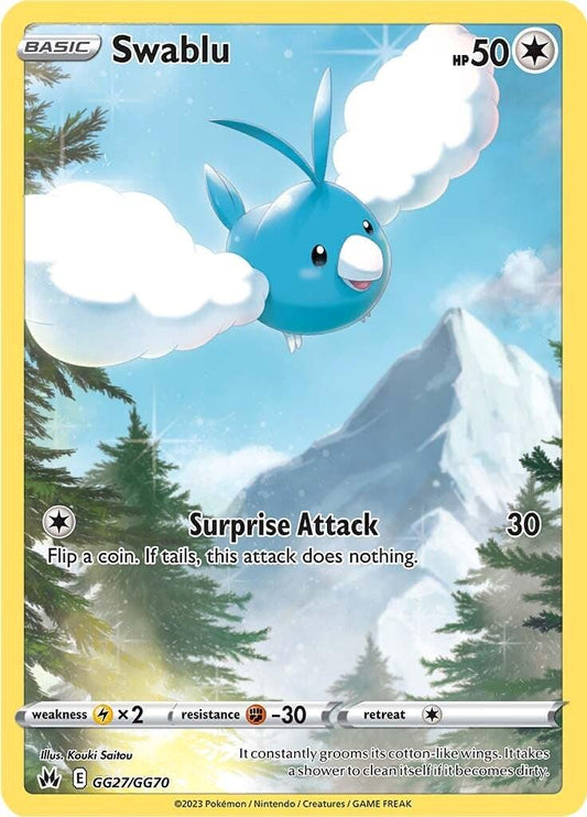 Swablu - gg27/gg70 - Special Illustration Rare