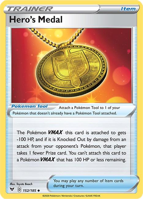 Hero´s Medal - 152/185 - uncommon
