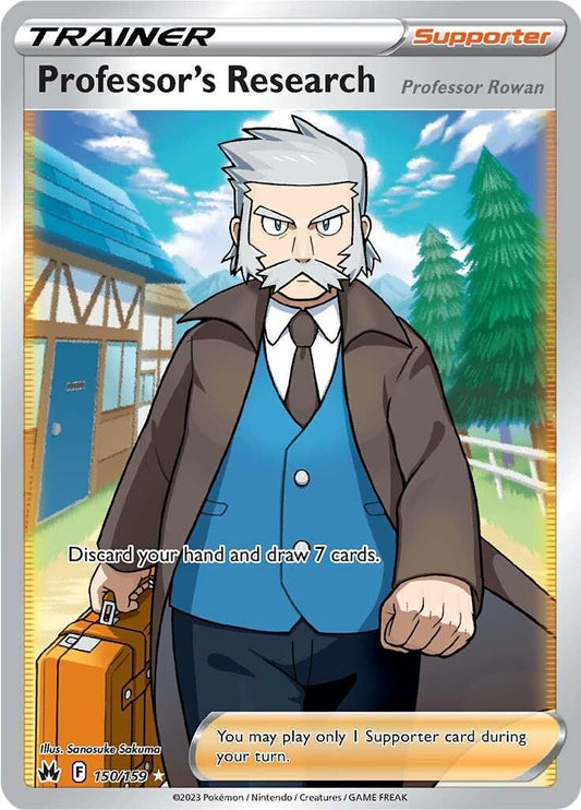 Professor´s Research - Professor Rowan - 150/159 - Full art ultra rare