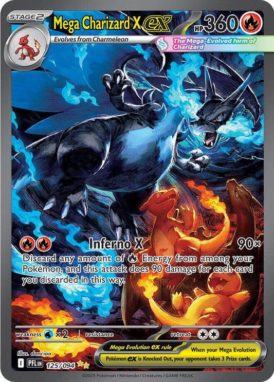 Mega Charizard X ex - 125/094 - Special Illustration Rare