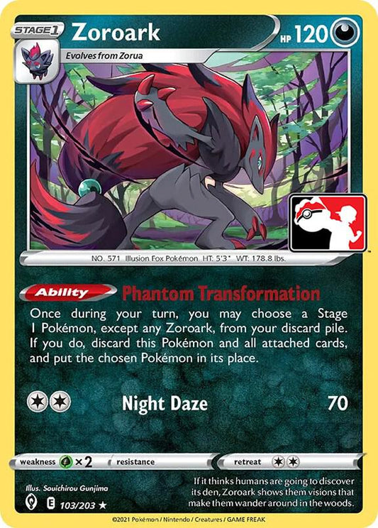 Zoroark - 103/203 - rare prize pack
