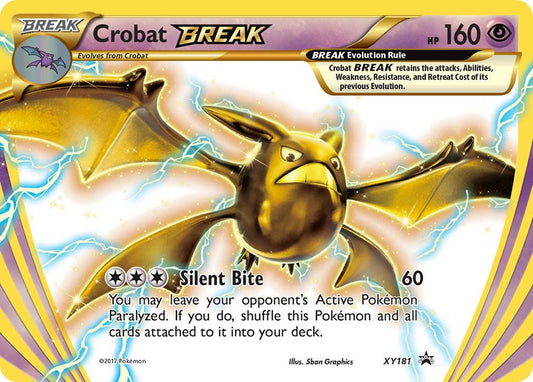 Crobat Break - XY181 - Ultra Rare