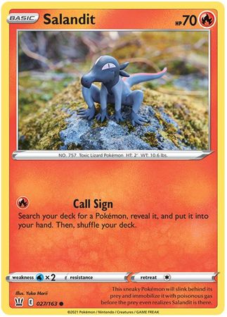 Salandit - 027/163 - Common - Yuka Morii