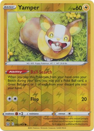 Yamper - 052/163 - Common Reverse Holo