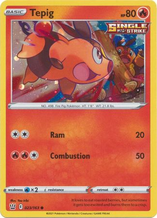 Tepig - 023/163 - Holo Promo