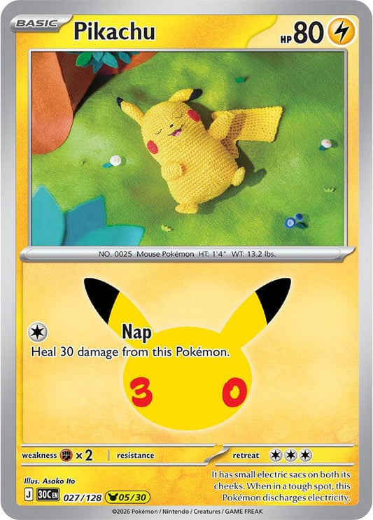 Pikachu - 027/128 - 05/30