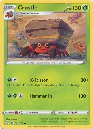 Crustle - 012/203 - Uncommon - Sowsow
