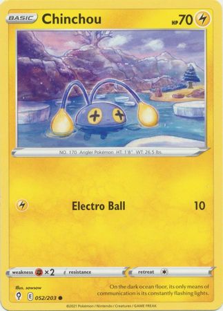 Chinchou - 052/203 - Common - Sowsow