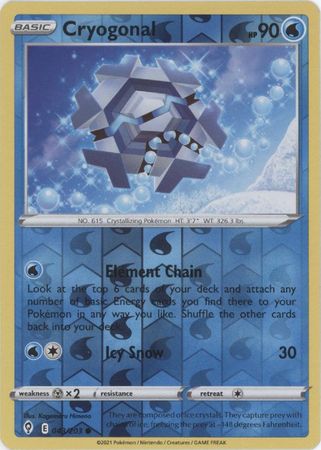 Cryogonal - 043/203 - Common Reverse Holo